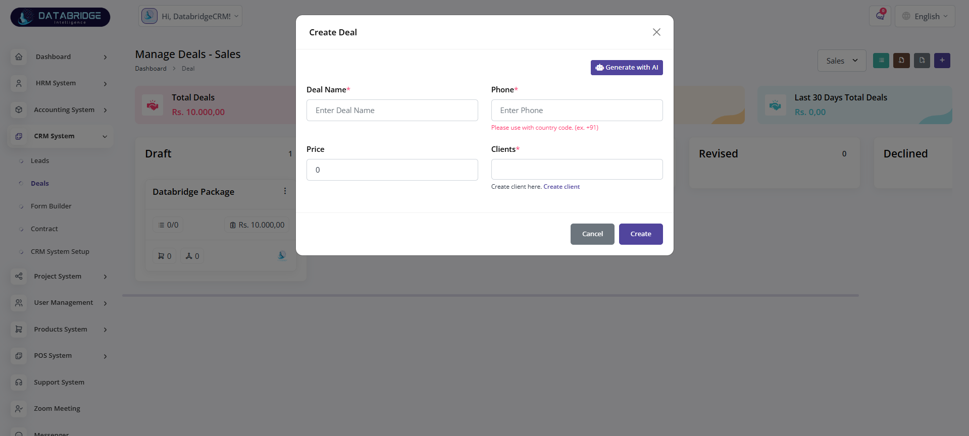 CRM System Image